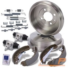 2x BREMSTROMMEL + BREMSBACKEN